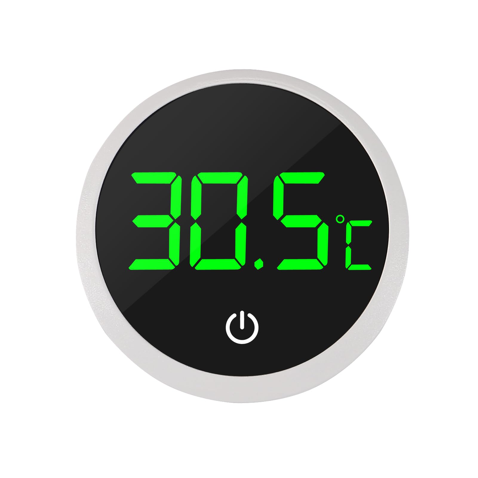 1Pcs Digital Aquarium Thermometer Fish Tank Digital LED Display Thermometer Aquarium Temperature Sensor with LED Touch Screen for Aquarium Glass Containers Plant Reptile Turtle Tank