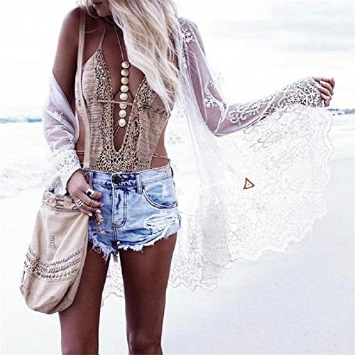 JeVenis Sexy Harness Bikini Bralette Body Chains Crossover Harness Waist Belly Body Chain Necklace (Gold) - Thumbnail 5