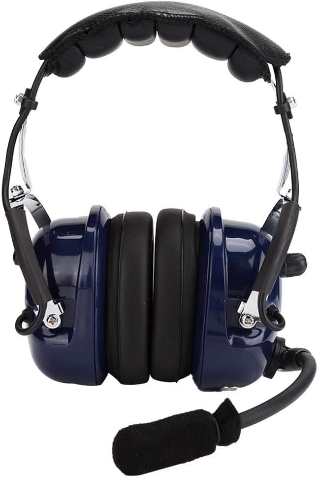 Topiky Aviation Pilot Headset, Rugged Mono Audio Air RA200 General