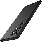 JETech Slim Case for Samsung Galaxy S23 Ultra, Black | Soft TPU Design, Matte Finish, Shockproof Protection