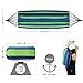 V VONTOX Brazilian Hammock(1-2 Person), Comfortable Canvas Outdoor & Indoors Hammock can Bear 500lbs, Lightweight Portable for Room, Garden, Backyard Patio Hammock