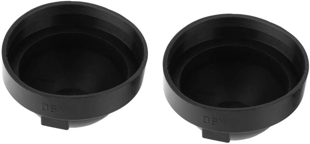 2 Housses Caoutchouc étanches Pour Ampoules Phares LED 70mm - Protection Poussière Et Eau