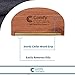 Comfy Clothiers Cedar Wood Cashmere Comb & Beech Wood Sweater Shaver Comb Combo Pack (One of Each Type) – Multi-Fabric Shaver Removes Pills, Fuzz and Lint from Garments