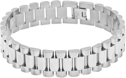 Regali Di Natale Yahoo.2018 Nuovi Braccialetti Yahoo Nuova Moda In Acciaio Inox Hip Hop Stile Bracciale Orologio Da Polso Bracciale Legame Moda Gioielli Amazon It Bellezza