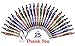 Thank You Greeting Gift Stylus Pens for Touchscreen Devices - 2 in 1 Combo Pen - for Employee Appreciation, Events and Parties, Party Favors, 25 Pack