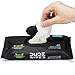 DUDE Wipes Flushable Wipes, Unscented with Vitamin-E & Aloe, 100% Biodegradable, Dispenser (12 Packs, 576 Total Count)