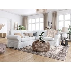 TLYESD Ektorp Sectional Sofa Cover Replacement IKEA