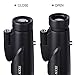 12x50 Monocular Telescope for Adults, AUCEE HD High Power Bak4 Prism FMC Monocular Compact Waterproof Monocular with Smartphone Adapter Tripod for Bird Watching Hunting Hiking Camping Travelling