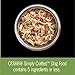 Cesar Simply Crafted Adult Wet Dog Food Meal Topper, Chicken, Carrots & Green Beans, 1.3oz. (10 Count, Pack of 1)
