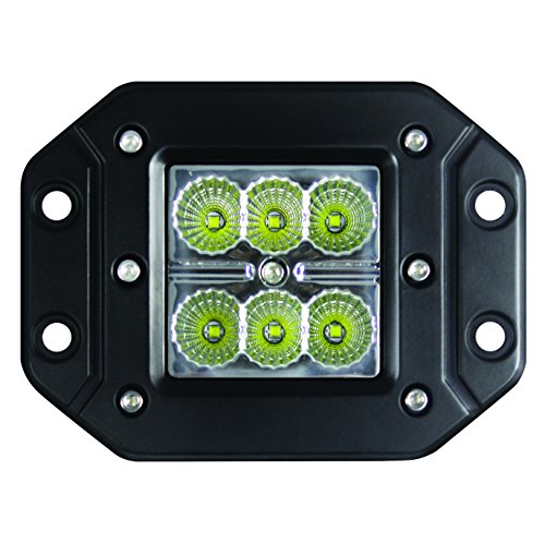 HELLA 357204021 Value Fit Cube 6-LED Flood Light (Flush mount)