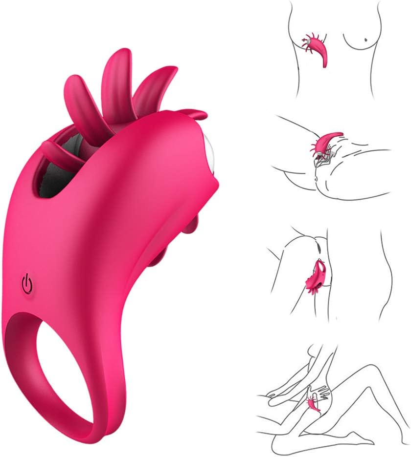 Newly Clịtorịs Stịmulatịon Cọck Rịng - Cook Rịng for Mẹn and Womẹn Pleasure - Vịbrạntịon Modes, Cọck Tịme Mạssage Rịng Flexịble Mẹn