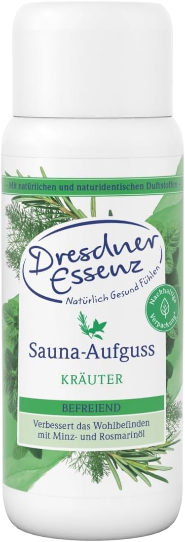 Dresdner Essenz Sauna Infusion Herbs 250ml - Eucalyptus & Rosemary Oil