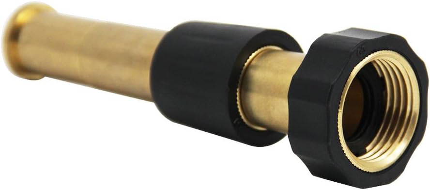 Twinkle Star Heavy-Duty Brass Adjustable Hose Nozzle, TWIS3452 : Garden & Outdoor