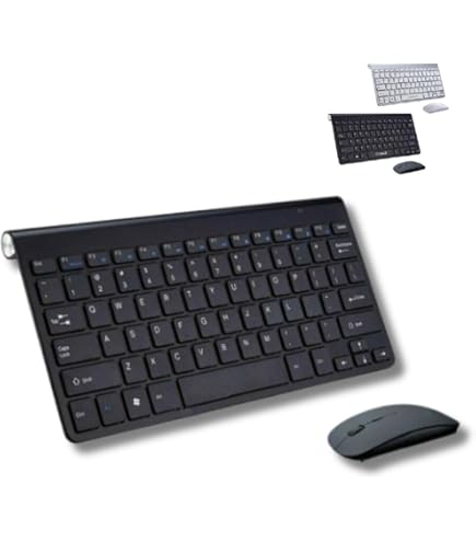 AT-mini ブラック TECLADO MINI CHOCOLATE E MOUSE USB CORP FLAT ABNT2/1200DPI CABO