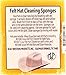 Mens MF Felt Hat Cleaning Sponge