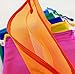 Catsayer A6 30pcs 9 x 4-1/2 inches Waterproof Plastic Double Layer Zipper File Bags Invoice pouches Bill Bag Pencil Pouch Pen Bag (Random Color)