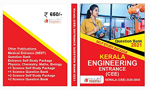 Kerala Engineering Entrance (CEE) Question Bank 2021