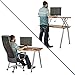 Halter Manual Tabletop Standing Desk Riser, Stand up Desk Converter for Laptop and Monitor, Sit to Stand Desk