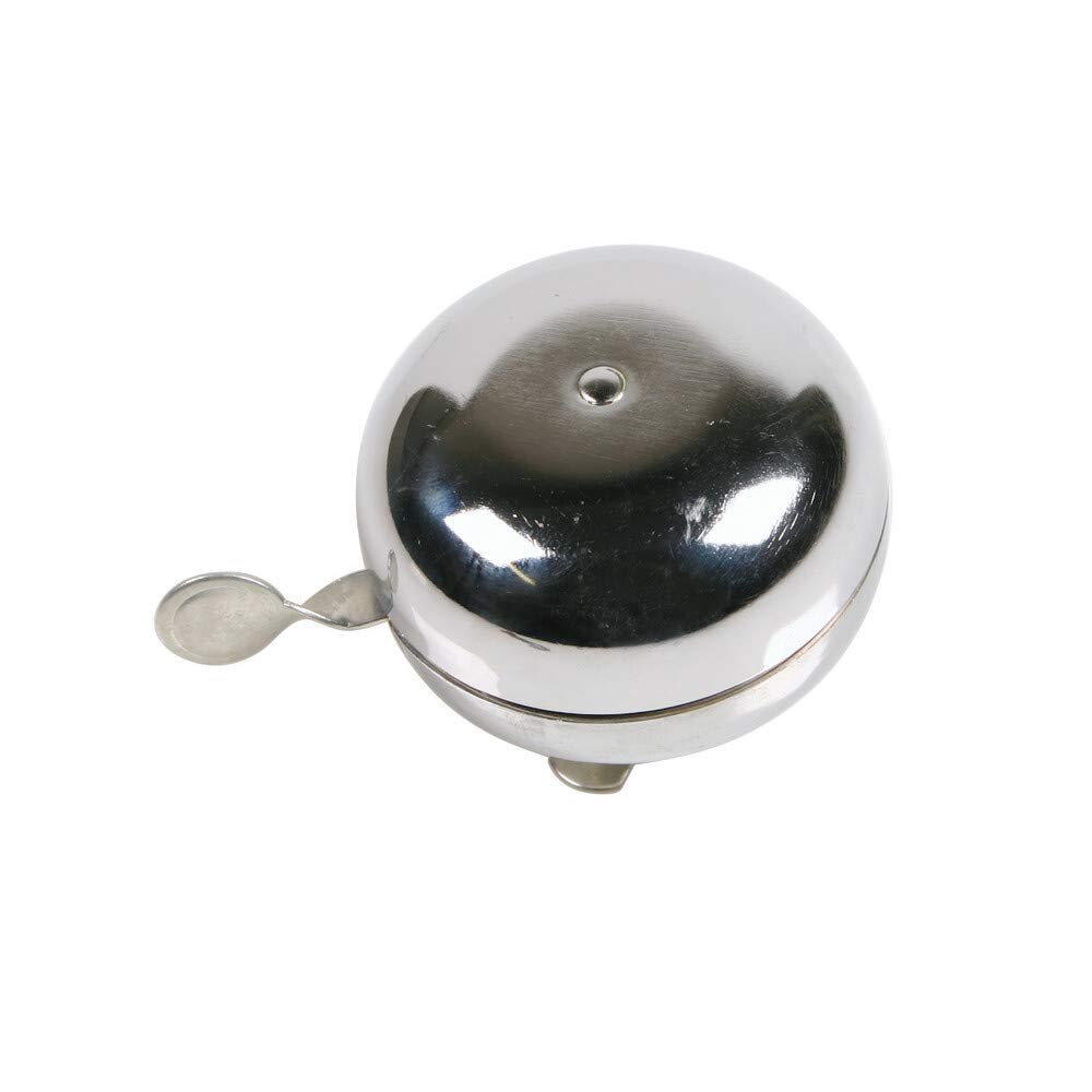 LAMPA Ding-Dong Bicycle Bell, Silver