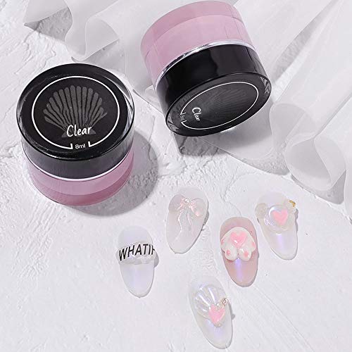 DAGEDA 3D Sculpture Gel, Nail Mold DIY Styling Carving Embossed Gels