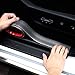 Henlight Door Guard Bumper 2.5m 5cm Universal Auto Parts Car Doors sill Waterproof Rear Bumper Guard Rubber and Guard Bumper Protector Easy Installation DIY, Front Rear Door Enter The sill Guards