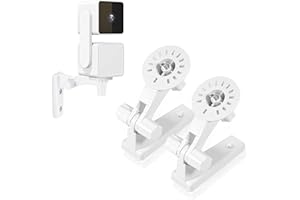 VIIVRIA 2-Pack Wall Mount, Specially Designed for Wyze Cam Pan V3, 180° Tilt Adjustable - Easy Installation (Camera NOT Included)