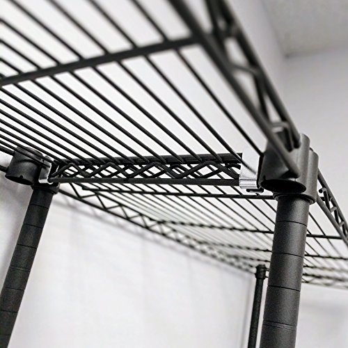 eeZe Rack 16x S-Hook for Connecting Wire Shelving, NSF CERTIFIED (16-Pack)