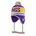 OTS NFL Minnesota Vikings Men's Abenaki Sherpa Knit Cap with Pom, Team Color, One Size