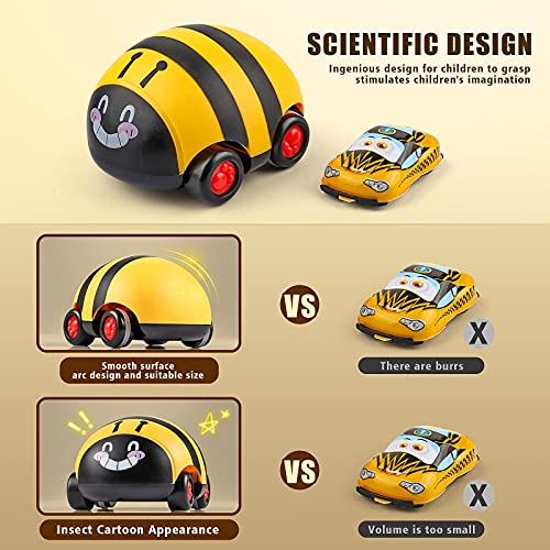 Cartoon Toddler Toy Car for 3 Year Old Boy Toys Cars,Colorful