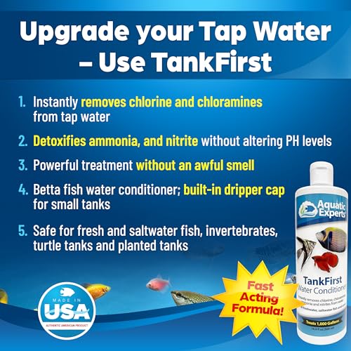 Aquarium Water Conditioner for Freshwater Aquarium Saltwater Fish Tank Water Conditioner