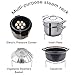 GUOXUAN 2-Pack Egg Steamer Rack Stainless Steel Kitchen Trivet Stackable Vegetable Steam Rack for Instant Pot And Pressure Cooker Accessories