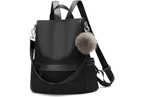 CHERUTY Women Backpack Purse Nylon Anti-theft Fashion Casual Lightweight Travel Shoulder Bag