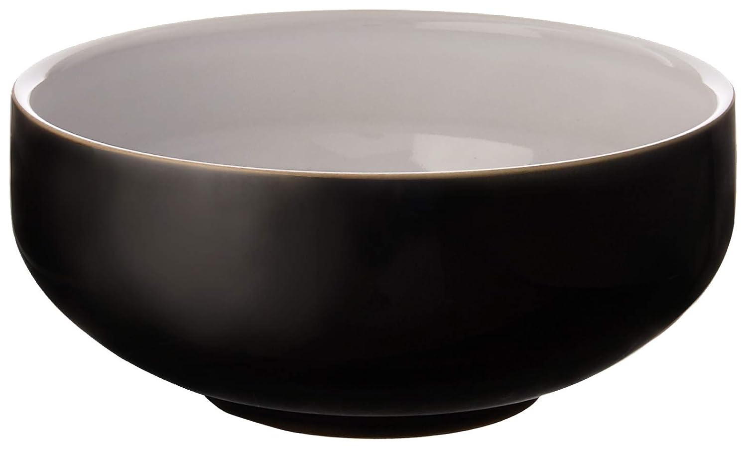 Denby Jet Black Soup/Cereal Bowls, Set of 4 Amazon.co.uk Kitchen & Home