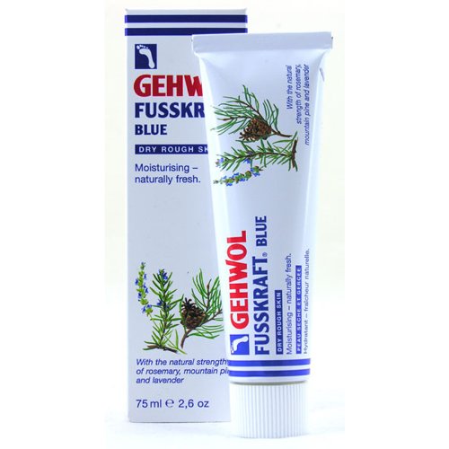 Gehwol Fusskraft Blue Foot Cream - Rich Emollient Cream For Dry Rough Skin --- 75ml