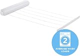 Minky 22m Retractable Washing Line 5 Lines Wall Mounted Indoor Clothes Line view 2