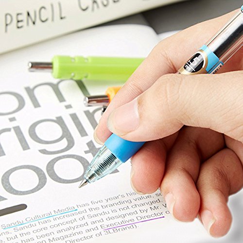 Click Gel Pens,12 Assorted Colors Retractable Premium Gel Ink Rollerball Pens,Gel Ink Pens,Coloring Gel Pens Set,Quick Dry Gel Ink Smooth Pens,Medium Point 0.5mm