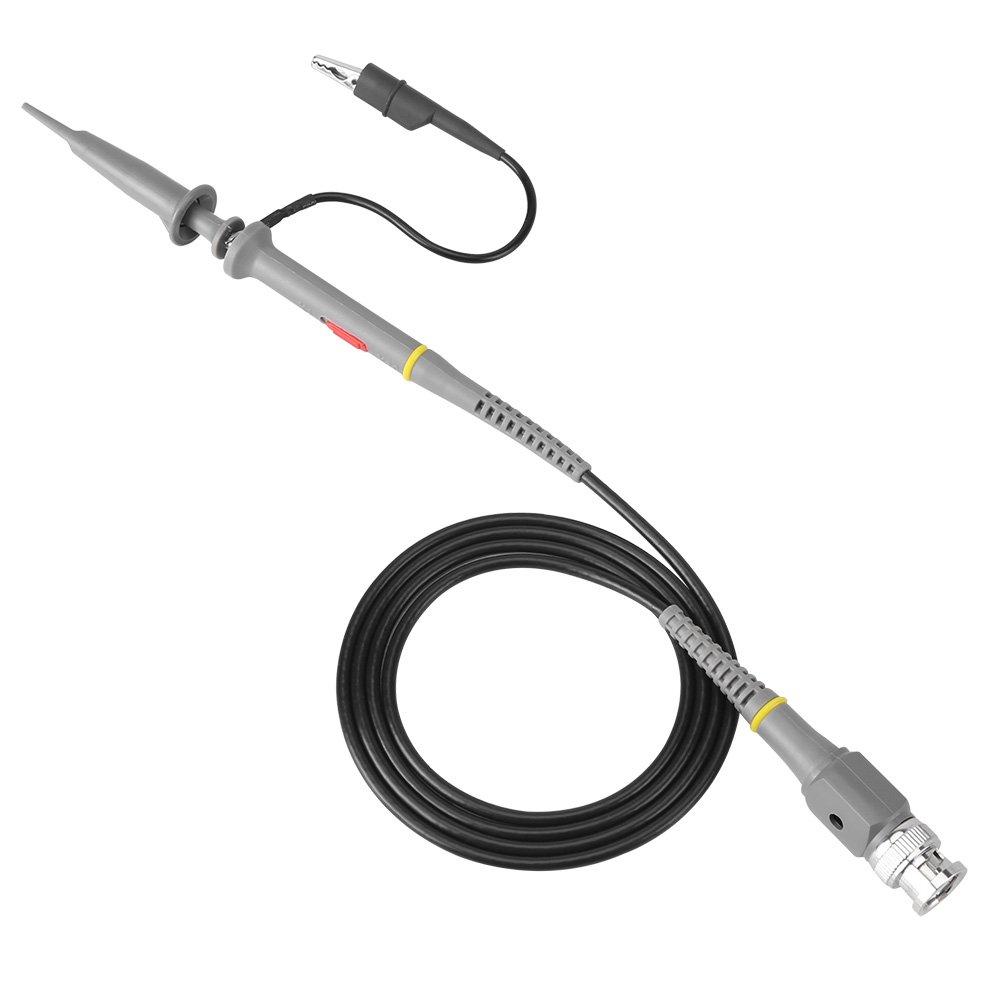 Oscilloscope BNC Probe, Cable Test Switchable 10X / 1X Clip Scope
