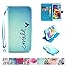 Galaxy S5 Case, Firefish [Kickstand] Flip Folio Wallet Cover Anti-Scratches Protective Shell with Cards Slots Magnetic Closure for Samsung Galaxy S5