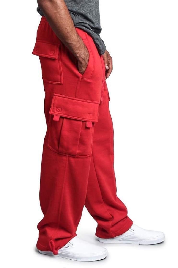 Comaba Mens Pocket Straight-Leg 