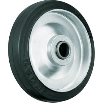 Amazon イノアック 中荷重用キャスター ゴム車輪のみ F130 G130w 産業用キャスター 産業 研究開発用品 通販