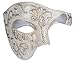 Men's Masquerade Mask Phantom Of The Opera Vintage Half Face Mask