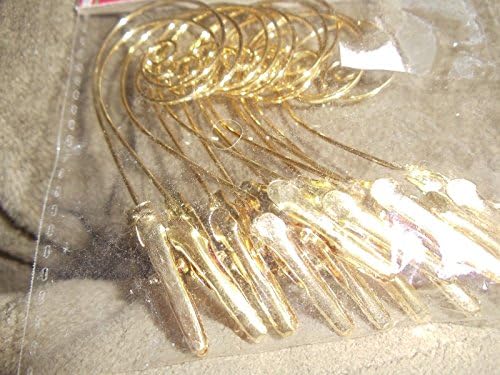 Photo Clip Holder Christmas Ornament Tree Photo clip 12 Pack Gold Lot of 2