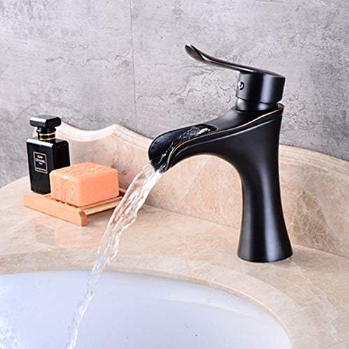 Hahn-einzelner Handgriff-Waschbecken-Hahn, heißer und kalter Wasser