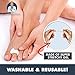 Dr. Frederick's Original Sport Bunion Pads - 4 ct - Temporary Bunion Corrector - Toe Separator Gel Cushion - Relief for Women & Men