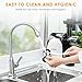 Aicok Juicer Slow Masticating Juice Extractor with Quiet Motor, Cold Press Machine Higher Juicer Yield and Drier Pulp with Reverse Function for Vegetable and Fruit