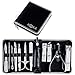 Manicure Pedicure Set [11Pcs] | Professional Stainless Steel Nail Clippers Set | Beauty grooming kit | Nail care & Cleaning Tools In A Portable Travel Case