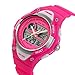 Children Watch Boys Girls Outdoor Sports Watch Digital Analog LED Quartz Watch Waterproof Sports Wrist Watch-Pink