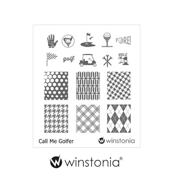 Amazon Com Winstonia Nail Art Stamping Plate Image Manicure