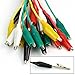 Haitronic 10 Pack Alligator Clips Double Ended Test Lead Crocodile Jumper Lead, (5 Pairs 5 Color) 18.9inch for Testing Circuit Connector - BBC Micro: bit/Arduino/Raspberry pi/Banana pi/Makey Makey