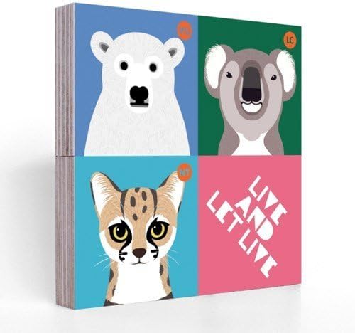 Office Products - polar bear Block Magnet Set